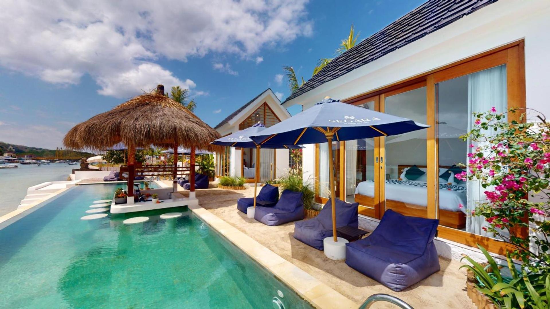 Segara Seaside Resort Lembongan Exterior photo